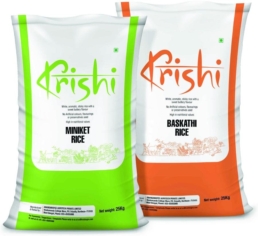 Krishi Rice — Packaging design