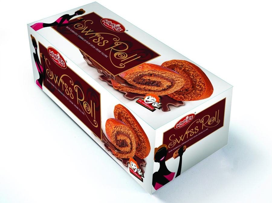 Swiss Roll Box — Packaging design
